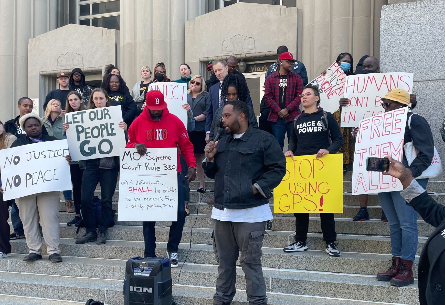 FCC protest over bond denials